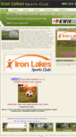 Mobile Screenshot of ironlakessportsclub.com